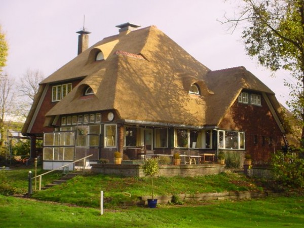 vernieuwen rieten dak in Amsterdam