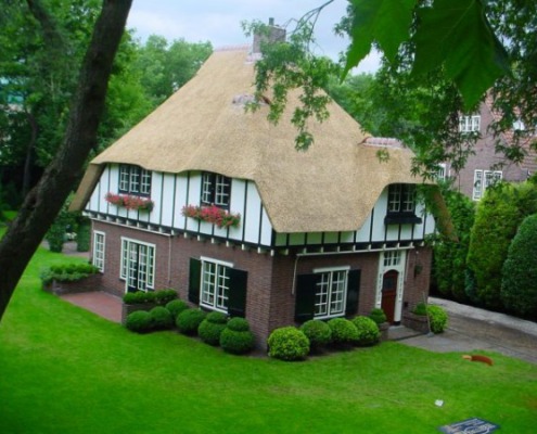 vernieuwen rieten dak Hilversum