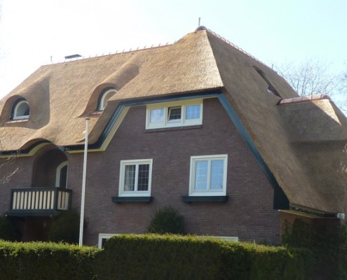 van pannen naar rieten dak