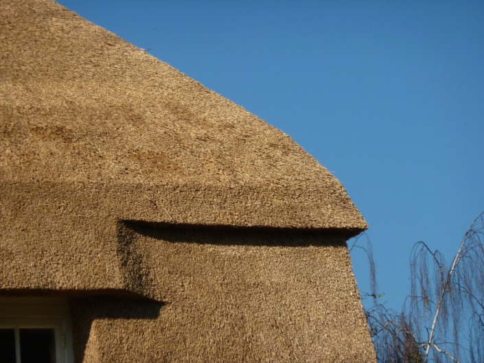 geroken kap detail afwerking