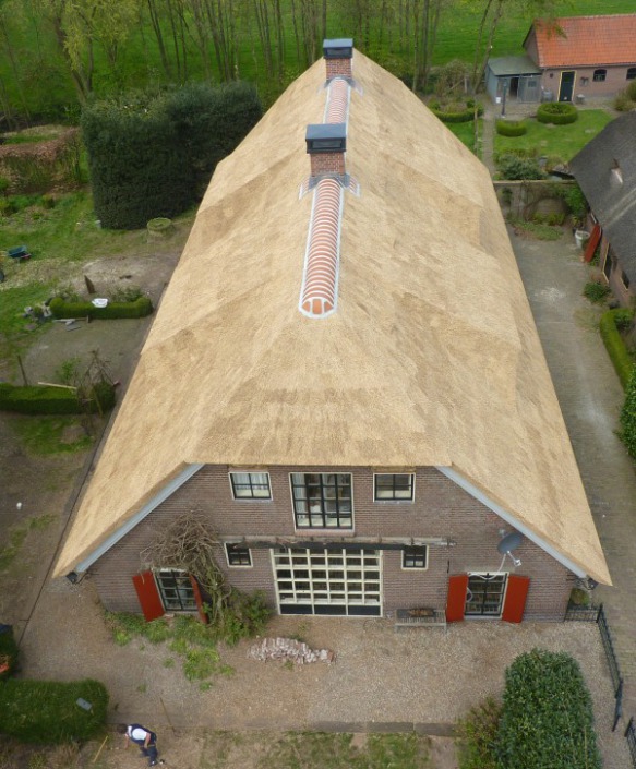 nieuw rieten dak