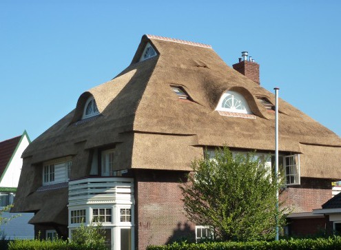 vernieuwen rieten dak in Heemstede