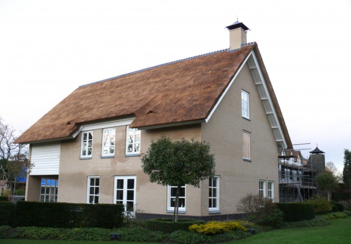 van pannen naar rieten dak