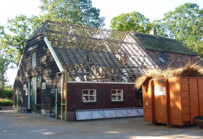 dak renovatie boerderij