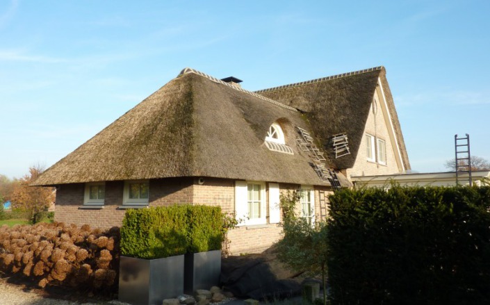 repareren rieten dak