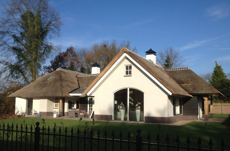 nieuw rieten dak in veenendaal