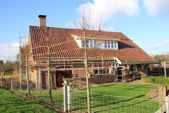 foto pannen dak naar rieten dak