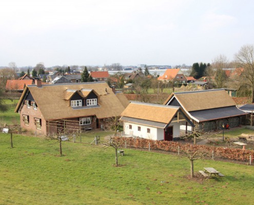 woning van pannen naar riet