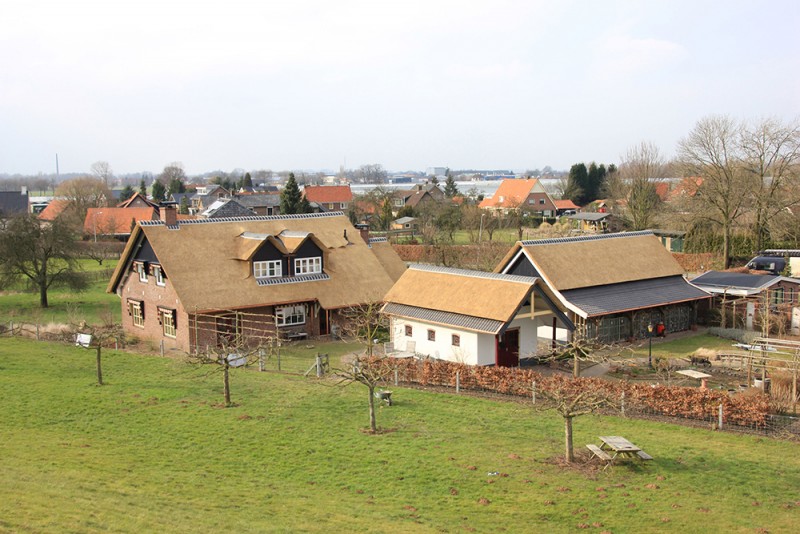 woning van pannen naar riet