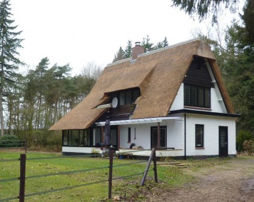 Rieten dak in Bennekom